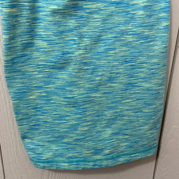 Ivivva Blue, Green & Yellow Marled Spaghetti Strap Tank Top - Picture 3 of 5